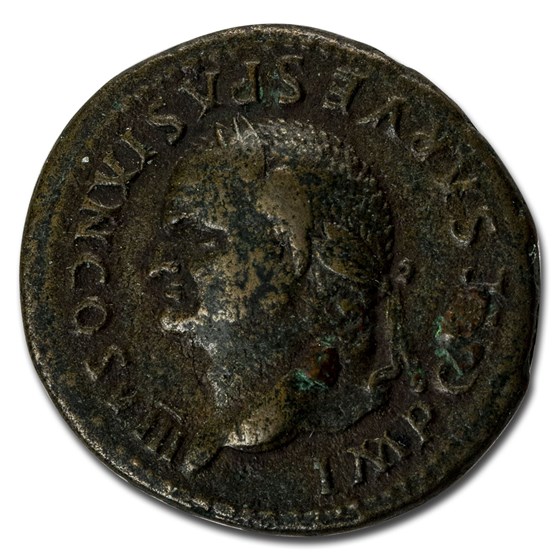 Roman Empire AE As Emp Vespasian (74 AD) AD VF (RIC II 894) Roman Empire AE As Emp Vespasian (74 AD) AD VF (RIC II 894)